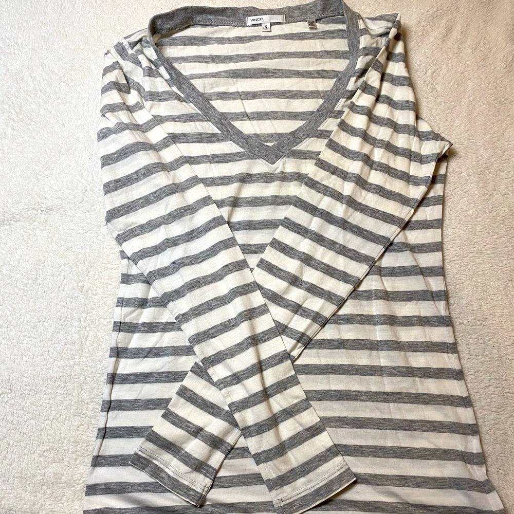 Vince Striped Shirt